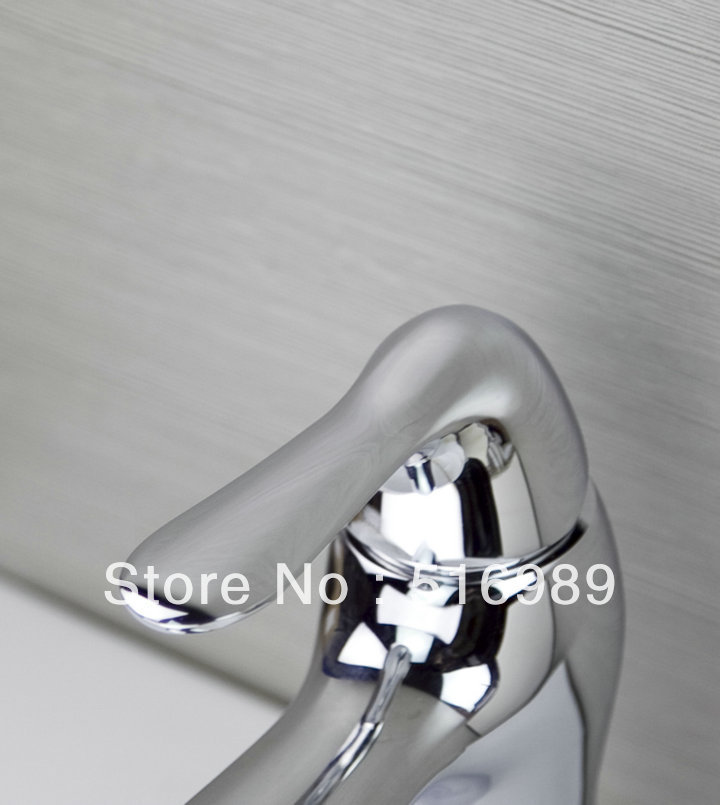 short /cold water new chrome bathroom faucet mixer tap edc6231