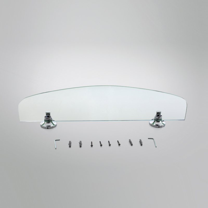 bathroom shelf wall mounted glass shelf for bathroom accessories banheiro - Click Image to Close