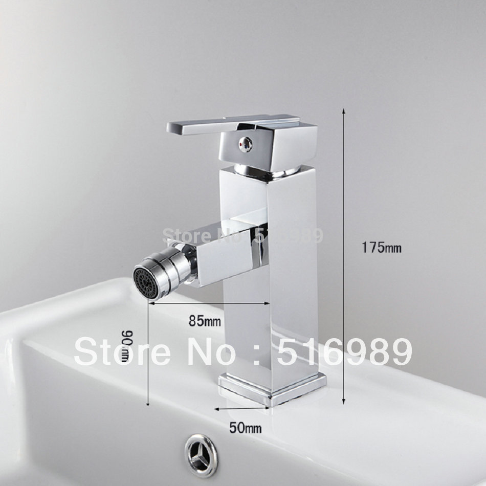 chrome finished brass bidet faucets for bathroom basin mixer sink tap 8463