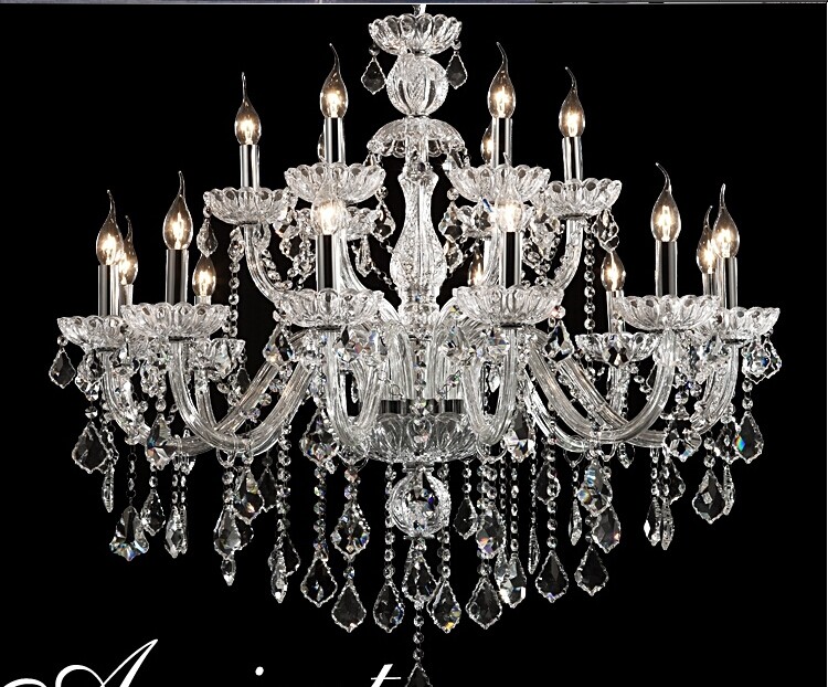 large crystal chandelier 18 arms luxury crystal light chandelier fashion chandelier crystal light modern large chandelier light