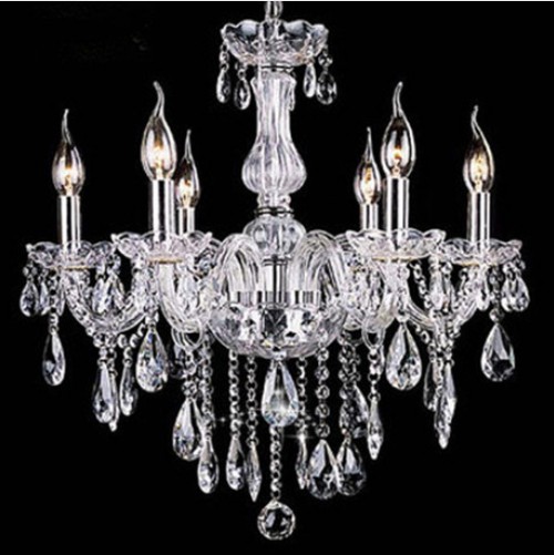 modern crystal chandelier 6 lamps chandeliers bedroom living room dining lamps crystal chandelier