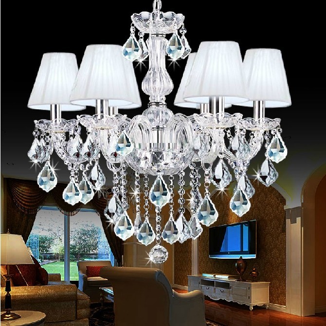 modern minimalist living room bedroom candle lights continental restaurant crystal light