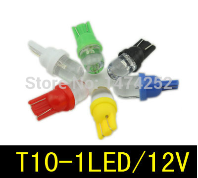 new 10x car t10 led car/boat/ parking light wedge side light width lamp license plate auto interior packing car styling cd00167