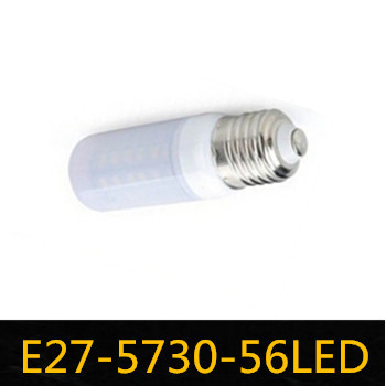 cross smd led energy saving candle light corn bulb 5730 lamp beads 56led e27 15w high brightness band fog cove zm00742/zm00743