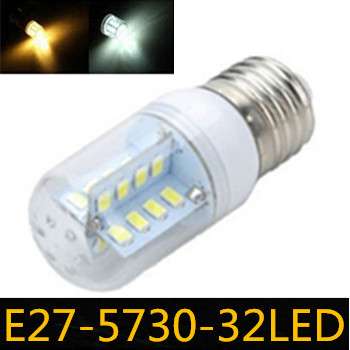 e27 cross design 5w 3500k 32 x smd 5730 led warm white light bulb lamp (ac 220v) zm00702/zm00703