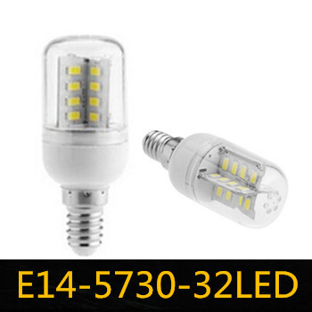 led e14 32led led lamps bulb white warm white 5w 5730 smd corn lights high power led lighting ultra bright zm00704/zm00705
