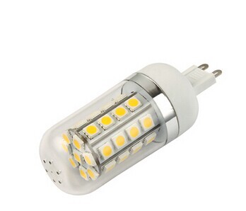 new smd 5050 g9 36led 9w 580lumens led corn lamp bulb lights white or warm white ac220v corn lamps zm00692/zm00693