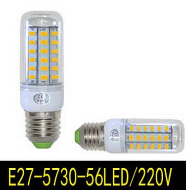 newest smd5730 220v led corn bulbs ,e27 15w 56led 5730 warm white /white,5730smd led lamp light ,e27 zm00241/zm00242