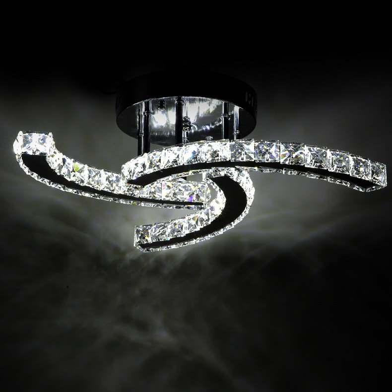 2015 selling genuine k9 crystal light led crystal ceiling lights