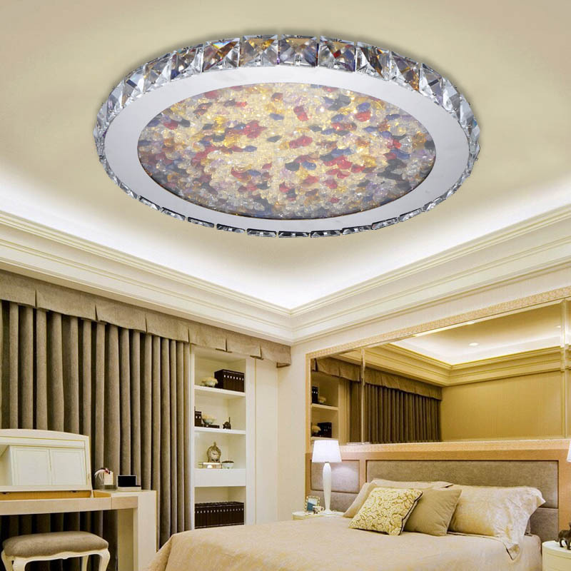 creative led ceiling panel light feature modern led ceiling light crystal ceiling lights for living room ac85-265v