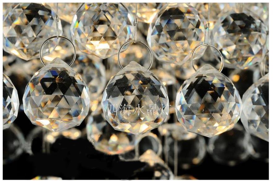 modern personality chandelier crystal, d22*h40cm lustre decorative lustres lamps for home