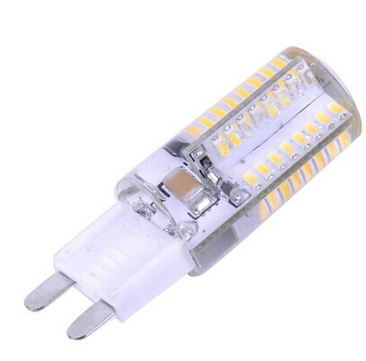 ac220v 240v g9 3014 10w led light bulb led spotlight silica gel crystal 64 smd led bulb lamp warm/cool white zm00155 - Click Image to Close