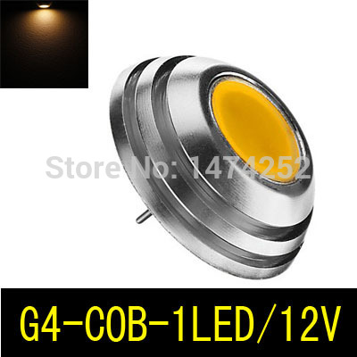 super bright g4 high power cob12v line energy-saving led lamps 3w cold white / warm white led lighting zm00590