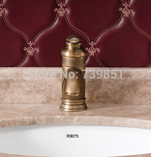 antique classic solid copper bathroom sink basin faucet mixer lavatory faucet sanitary ware tap torneira banheiro chuveiro - Click Image to Close