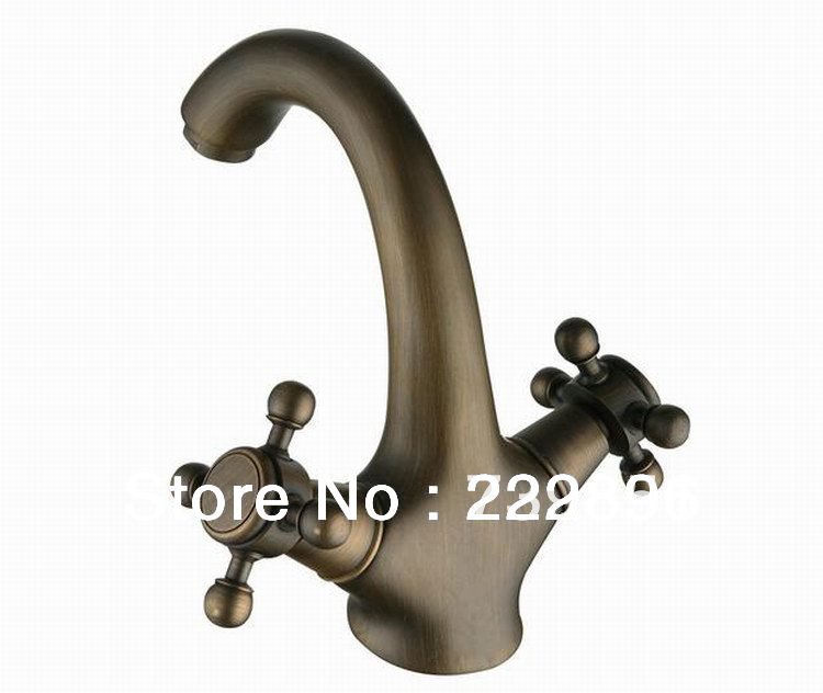 bronze antique bathroom basin faucet bath tap cold mixer torneiras banheiro deck mounted faucets,mixers & taps single hole - Click Image to Close