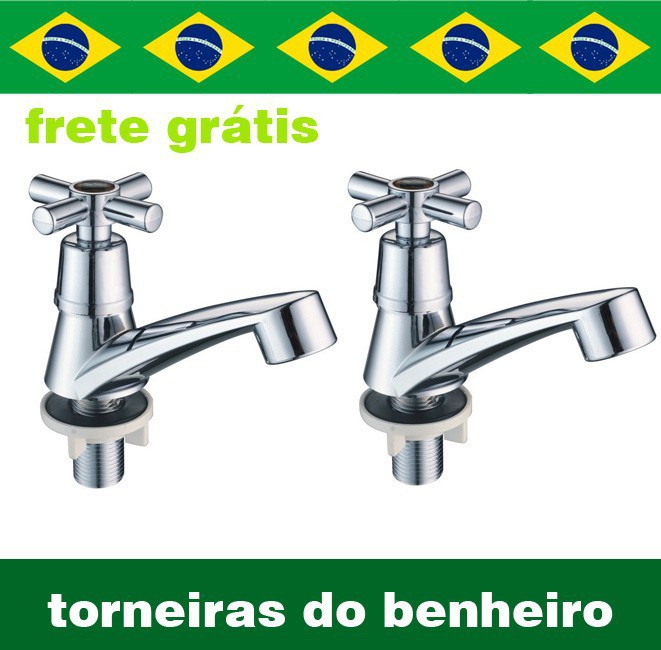promotion chrome bathroom faucet bathroom water tap for bathroom bibcock tap torneira de benheiro