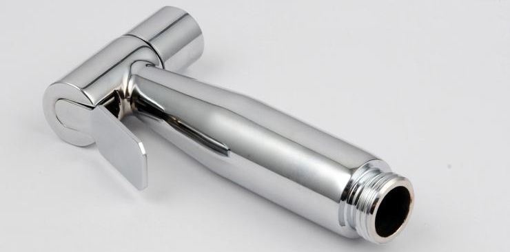 brass thermostatic bidet faucets mixers taps + brass hand held bidet shower sprayer + shower holder + shower hose k0516a - Click Image to Close