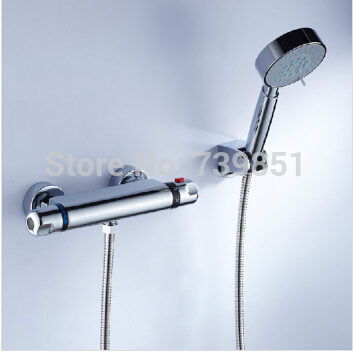 thermostatic mixer for bath and shower cold water mixer valve bathroom shower faucet wall mounted mixer water tap