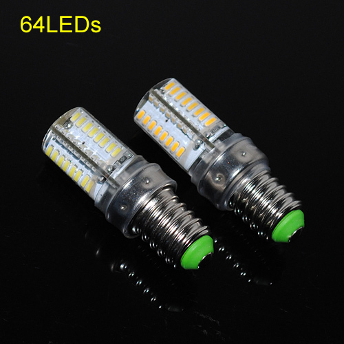 1pcs newest dimmable mini led lamps e14 6w 7w 8w 9w 3014 smd crystal chandelier 220v spotlight silicone led bulbs pendant light