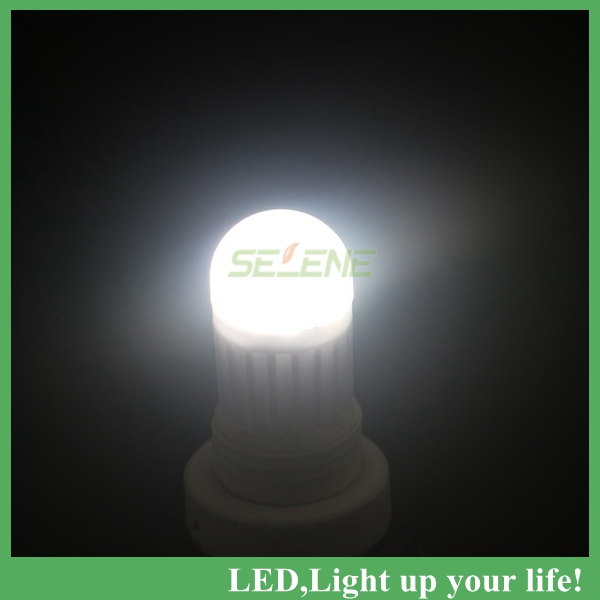 5pcs/lot high lumen e14 ceramic mni 5w led light cob spotlight corn bulb lamps crystal chandelier droplight lighting