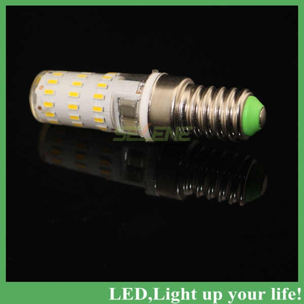 newest 220v led light e14 3014 chip real 360 degree led lamps 4w 42leds smd corn bulb silicone lighting 6ps/lot
