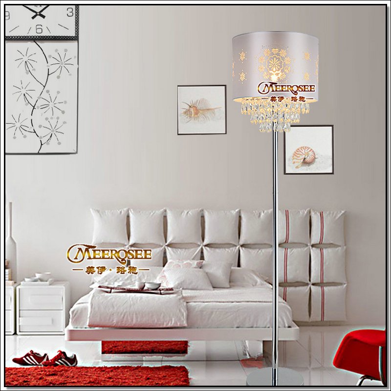 modern crystal floor lamp, floor stand light fixture fl10003 - Click Image to Close