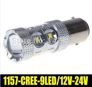 white 50w 1157 bay15d led car tail brake stop light bulb lamp led lighting cd00269