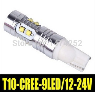white 50w t10 5w led car light w5w car side wedge light lamp bulb cd00263