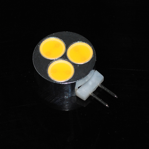 high power led crystal lamp g4 cob 3leds 3w corn bulb spotlight for chandeliers pendant lights 5pcs/lot