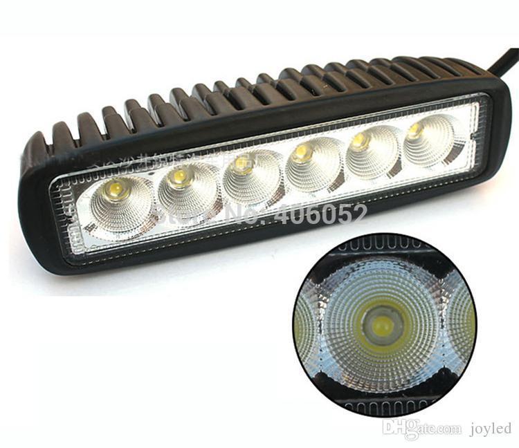 1550lm mini 6 inch 18w 6 x 3w car cree led light bar as worklight / flood light / spot light for boating / hunting / fishing