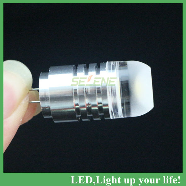 50pcs/lot g4 3w led corn bulb spot light dc 12v high power led spotlight