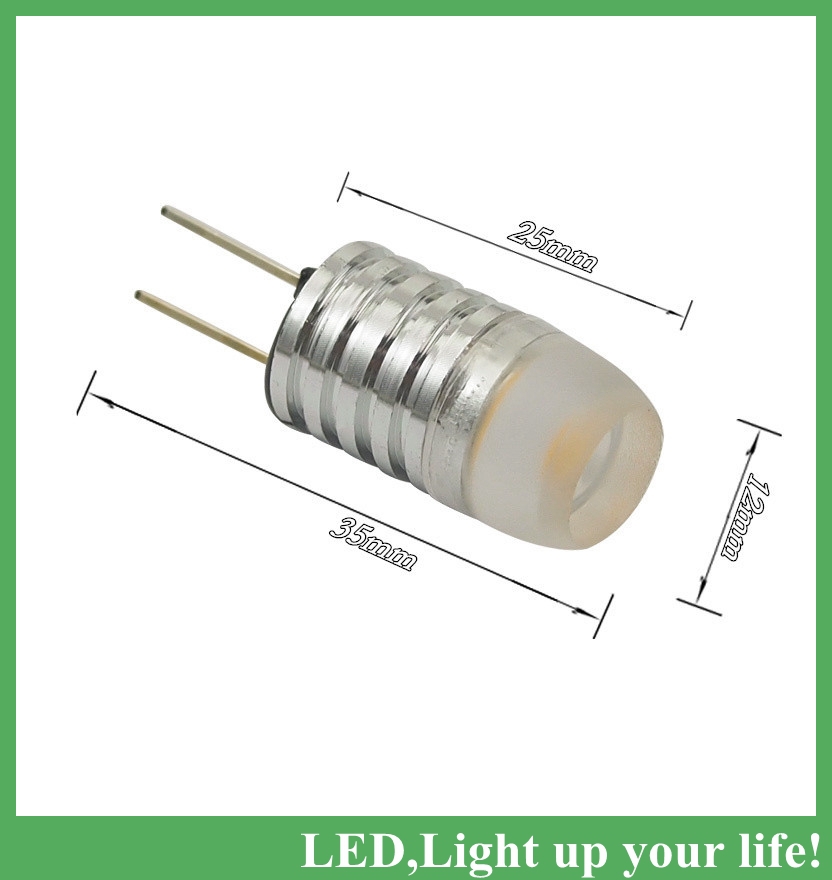 50pcs/lot whole and ultra bright g4 1.5w led spot lamp spot light reading bulb dc 12v