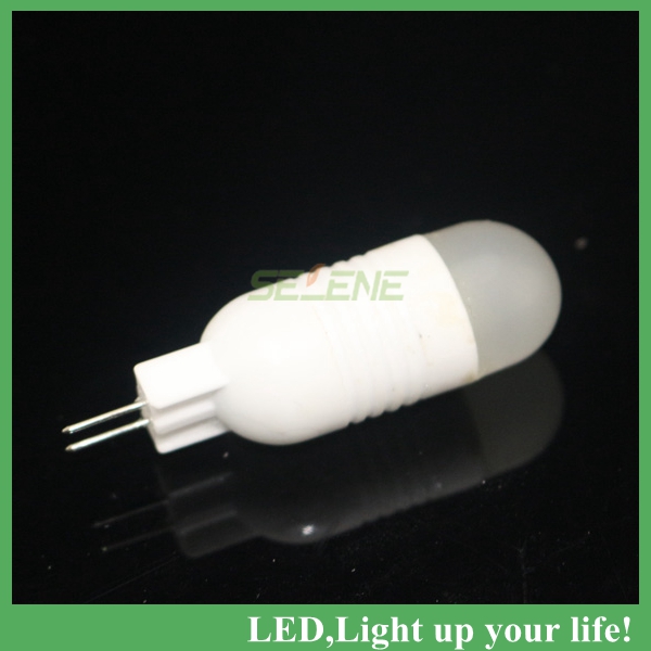 5pcs/lot newest led lamps g4 cob 1led 5w crystal chandelier ac220v ceramic body led bulbs non-polar pendant light