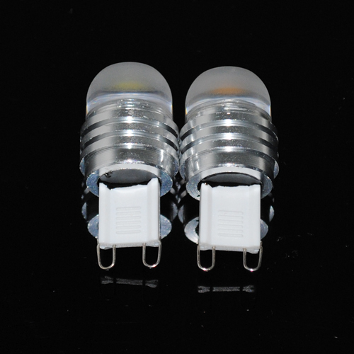 mini g9 1w 3w dc12v aluminum cob led crystal lamp bulb for chandelier & pendant lights 10pcs/lot