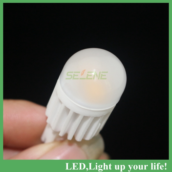 1pcs/lot pcs mini g9 led lamps 220v 5w ceramic crystal corn bulbs chandelier spot light dimmable more brighter!