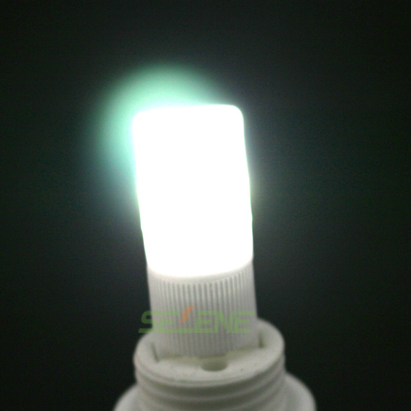 2pcs moq mini g9 220v 5w led ceramic crystal lamp corn bulb chandelier cob spot light cool/warm white 360 degree