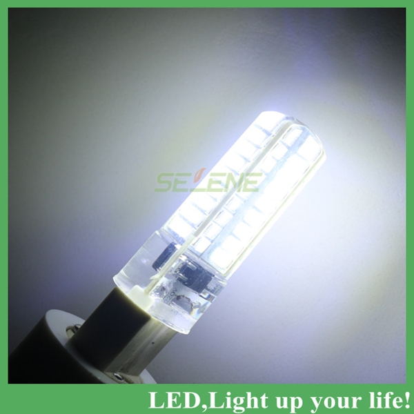 6pcs dimmable g9 led lamp light 9w 220v dimming 2835 smd 72leds led corn bulb silicone lamps dimmer droplight lighting