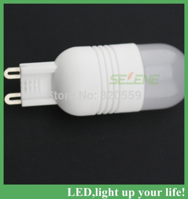 g9 led 220v 5w lamps ceramic bulb led light smd crystal light source white/warm white whole led corn lamp