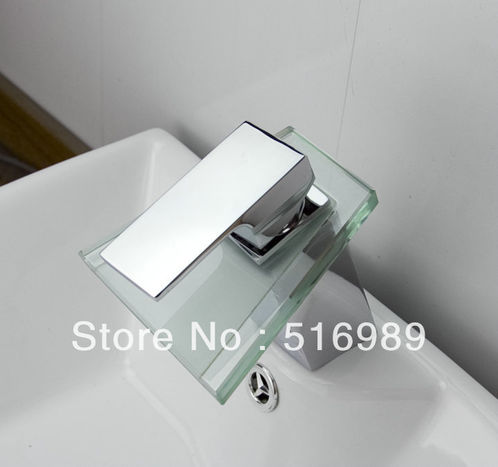 &cold basin bathroom bathroom basin/sink solid brass mixer faucet waterfall leon11