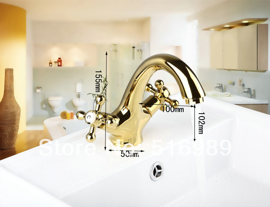 beautiful style good quality golden bathroom bathtub tap faucet mixer 8637k/1