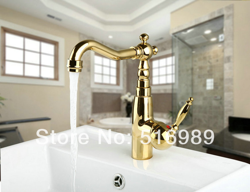 unique model golden bathroom bathtub tap faucet mixer 8629k