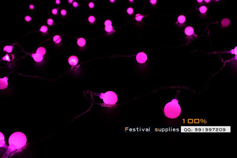 decoration led ball lamp string of lights christmas lights 10m/pack 100leds decoration waterproof110v 220v