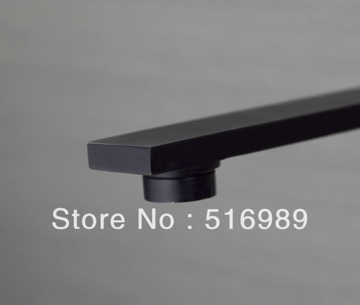black oil rubbed bronze new 1pc brass kitchen swivel spout faucet bathroom basin sink cold water mixer tap home faucet su171