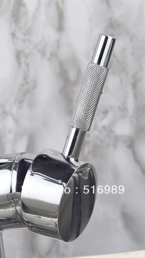 whole retail chrome brass kitchen faucet swivel vessel sink mixer tap tree715