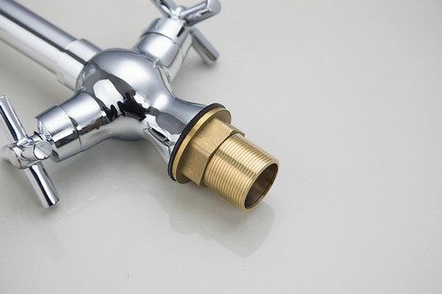 hello sliver chrome double handles soild brass kitchen torneira 8509/1 basin sink water vanity vessel lavatory tap mixer faucet