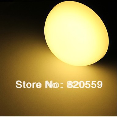 6pieces/lot whole and ultra bright e27 3w white and warm white light led ball bulb 85-265v