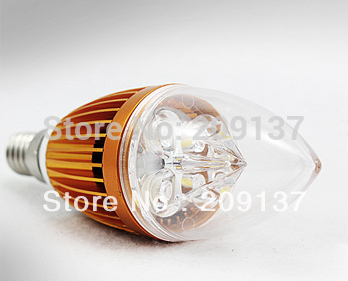 4*3w 12w / 5*3w 15w e14 e27 high power led candle light bulb lamp 50pcs/lot