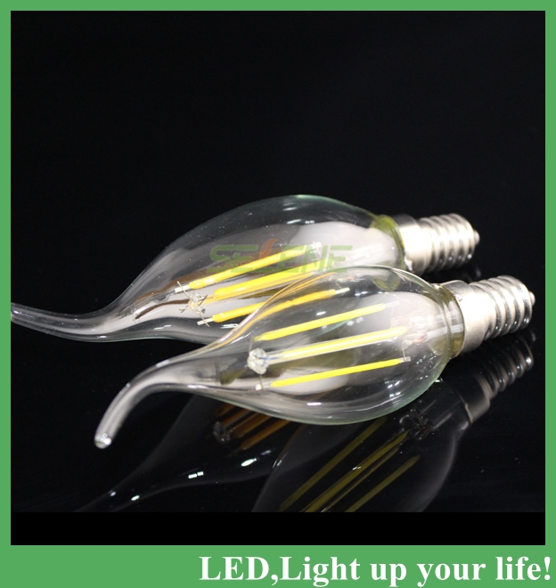e14 led candle light corn bulb lamp cob 2w 4w 6w e14 bulb cool / warm white b 110v 220v energy saving
