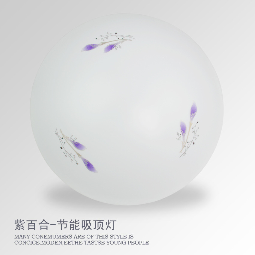 acrylic round of high-end led ceiling ceiling ornaments whole manufacturers bedroom hallway viola - Click Image to Close