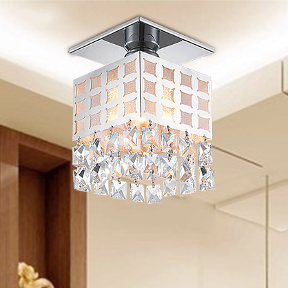 modern fashion crystal lamps ceiling lights balcony lights aisle lights corridor living room lighting fixtures